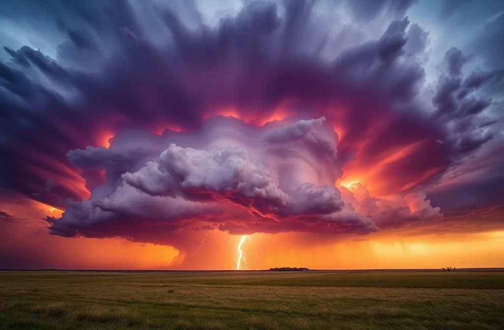 Futuristic cityscape illustrating digital monopoly formation through AI search dominance