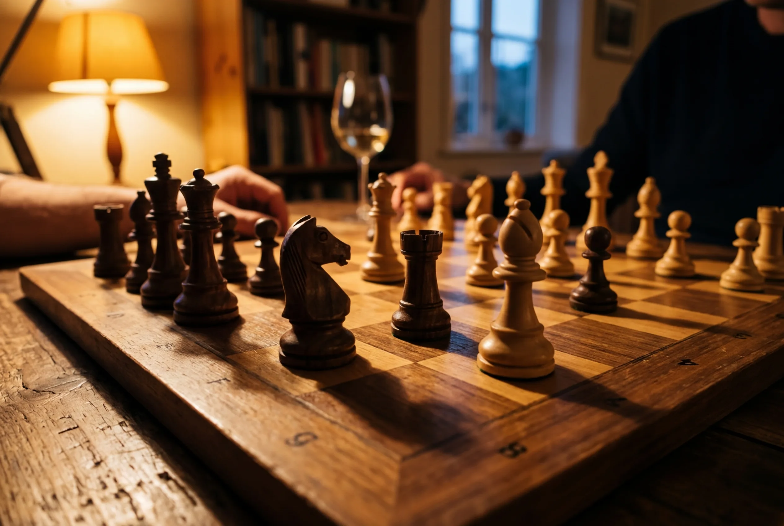 Two sailboats racing across an open ocean with one clearly ahead under full sail representing competitive distance in the AI search race