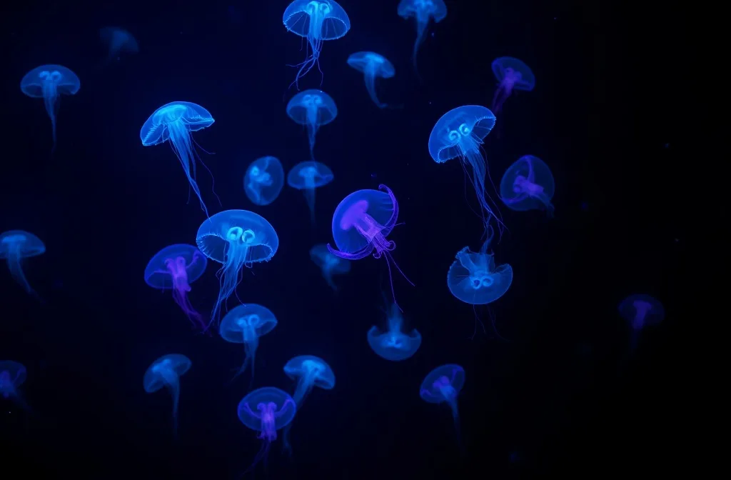 Knowledge graph visualization showing entity-based SEO relationships and AI connections