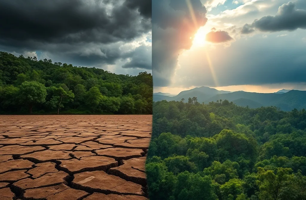 Data visualization showing diverging performance metrics between AI-optimized websites and traditional SEO-only websites